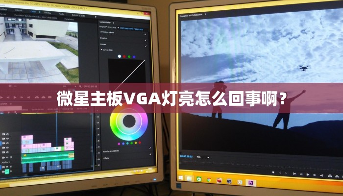 微星主板VGA灯亮怎么回事啊？