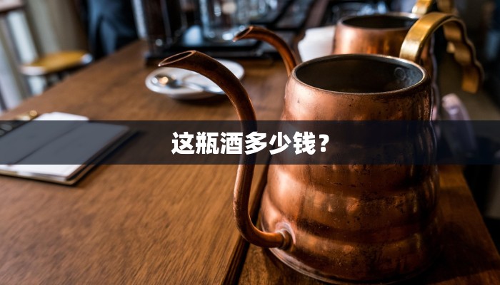 这瓶酒多少钱？