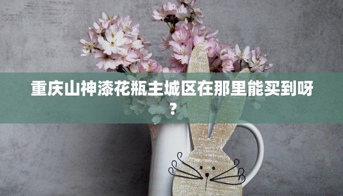 重庆山神漆花瓶主城区在那里能买到呀？